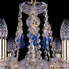 Подвесная люстра Bohemia Ivele Crystal 1410 1410/6/160/G/V3001 в Новом Уренгое - novyy-urengoy.mebel24.online | фото 4