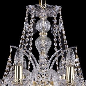Подвесная люстра Bohemia Ivele Crystal 1411 1411/10/240/G в Новом Уренгое - novyy-urengoy.mebel24.online | фото 4