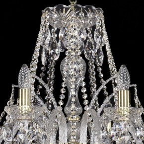 Подвесная люстра Bohemia Ivele Crystal 1411 1411/10/300/G в Новом Уренгое - novyy-urengoy.mebel24.online | фото 4