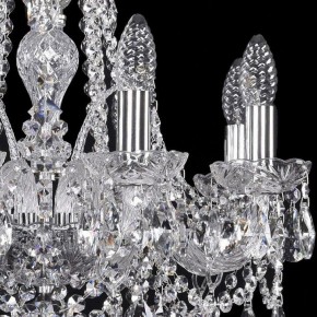 Подвесная люстра Bohemia Ivele Crystal 1411 1411/8/160/Ni в Новом Уренгое - novyy-urengoy.mebel24.online | фото 2