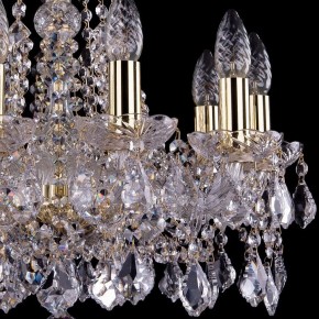 Подвесная люстра Bohemia Ivele Crystal 1413 1413/10/165/G/Leafs в Новом Уренгое - novyy-urengoy.mebel24.online | фото 2