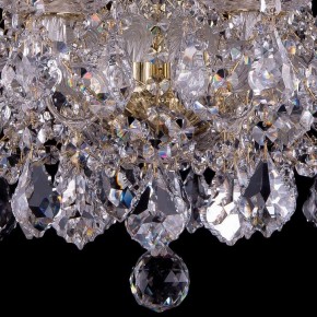 Подвесная люстра Bohemia Ivele Crystal 1413 1413/10/165/G/Leafs в Новом Уренгое - novyy-urengoy.mebel24.online | фото 3