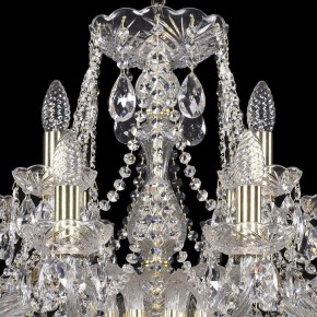 Подвесная люстра Bohemia Ivele Crystal 1413 1413/12+6/300/G в Новом Уренгое - novyy-urengoy.mebel24.online | фото 4