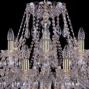 Подвесная люстра Bohemia Ivele Crystal 1413 1413/20+10/400/G в Новом Уренгое - novyy-urengoy.mebel24.online | фото 4