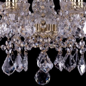 Подвесная люстра Bohemia Ivele Crystal 1413 1413/6/141/G/Leafs в Новом Уренгое - novyy-urengoy.mebel24.online | фото 3