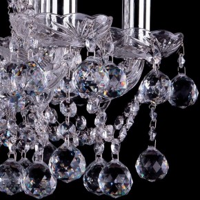 Подвесная люстра Bohemia Ivele Crystal 1413 1413/6/141/Ni/Balls в Новом Уренгое - novyy-urengoy.mebel24.online | фото 3