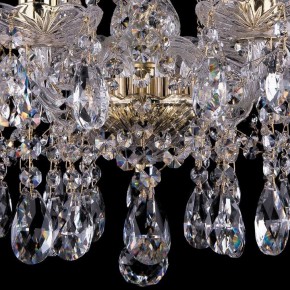 Подвесная люстра Bohemia Ivele Crystal 1413 1413/8/165/G/Tube в Новом Уренгое - novyy-urengoy.mebel24.online | фото 3