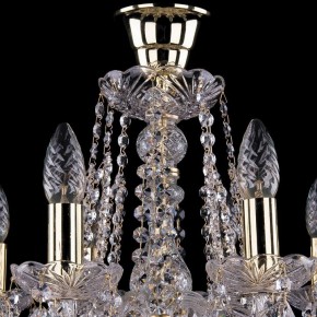Подвесная люстра Bohemia Ivele Crystal 1413 1413/8/165/G/Tube в Новом Уренгое - novyy-urengoy.mebel24.online | фото 4