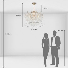 Подвесная люстра De City Бриз 38 111016006 в Новом Уренгое - novyy-urengoy.mebel24.online | фото 8