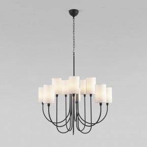 Подвесная люстра Eurosvet Abbey 60164/10 черный в Новом Уренгое - novyy-urengoy.mebel24.online | фото 2