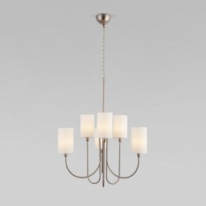Подвесная люстра Eurosvet Abbey 60164/6 никель в Новом Уренгое - novyy-urengoy.mebel24.online | фото 2