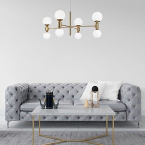 Подвесная люстра Eurosvet Bubble 30182/8 латунь в Новом Уренгое - novyy-urengoy.mebel24.online | фото 4