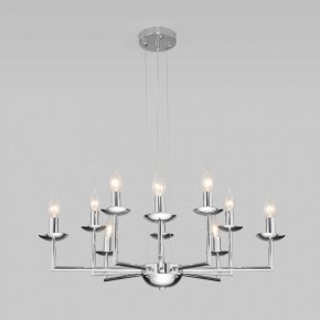 Подвесная люстра Eurosvet Cariso 60150/10 хром в Новом Уренгое - novyy-urengoy.mebel24.online | фото 4