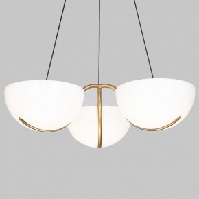 Подвесная люстра Eurosvet Emisfero 50083/3 LED золото в Новом Уренгое - novyy-urengoy.mebel24.online | фото