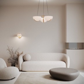 Подвесная люстра Eurosvet Emisfero 50083/3 LED золото в Новом Уренгое - novyy-urengoy.mebel24.online | фото 4
