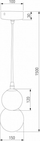 Подвесная люстра Eurosvet Polar 50251/1 LED белый в Новом Уренгое - novyy-urengoy.mebel24.online | фото 3