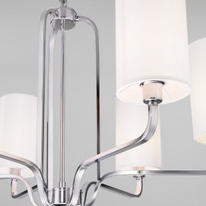 Подвесная люстра Eurosvet Purezza 60128/6 хром в Новом Уренгое - novyy-urengoy.mebel24.online | фото 5