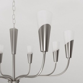 Подвесная люстра Eurosvet Rhyton 60167/8 никель в Новом Уренгое - novyy-urengoy.mebel24.online | фото 8