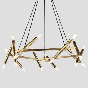 Подвесная люстра Imperiumloft Jonathan Browning Le Pentagone Chandelier 20 Light 40.2364 в Новом Уренгое - novyy-urengoy.mebel24.online | фото