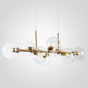 Подвесная люстра Imperiumloft Staggered Glass Chandelier 8 40.2211 в Новом Уренгое - novyy-urengoy.mebel24.online | фото