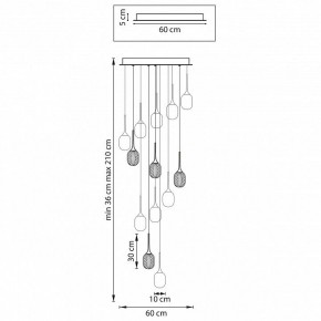 Подвесная люстра Lightstar Acrile 738131 в Новом Уренгое - novyy-urengoy.mebel24.online | фото 7