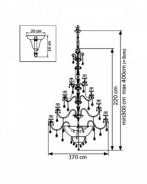 Подвесная люстра Lightstar Nativo 715577 в Новом Уренгое - novyy-urengoy.mebel24.online | фото 3