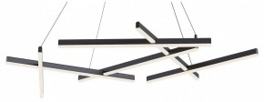 Подвесная люстра Maytoni Line MOD016PL-L80BK в Новом Уренгое - novyy-urengoy.mebel24.online | фото
