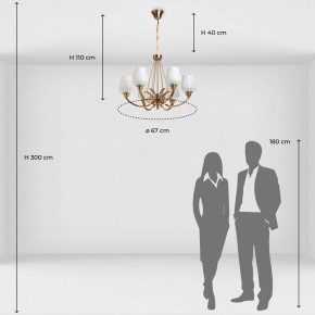 Подвесная люстра MW-Light Палермо 27 386017706 в Новом Уренгое - novyy-urengoy.mebel24.online | фото 8