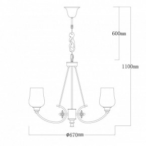 Подвесная люстра MW-Light Палермо 27 386017706 в Новом Уренгое - novyy-urengoy.mebel24.online | фото 9