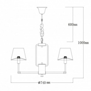 Подвесная люстра MW-Light София 10 355014608 в Новом Уренгое - novyy-urengoy.mebel24.online | фото 10