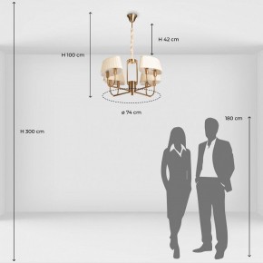 Подвесная люстра MW-Light София 10 355014608 в Новом Уренгое - novyy-urengoy.mebel24.online | фото 9