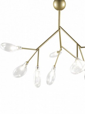 Подвесная люстра Natali Kovaltseva GRACE ll GRACE 75554/9С GOLD SATIN в Новом Уренгое - novyy-urengoy.mebel24.online | фото 4