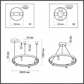 Подвесная люстра Odeon Light Fonda 4317/58L в Новом Уренгое - novyy-urengoy.mebel24.online | фото 6