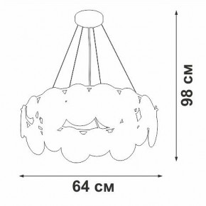 Подвесная люстра Vitaluce V5801 V5801-8/6S в Новом Уренгое - novyy-urengoy.mebel24.online | фото 7