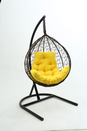 Подвесное кресло Бароло (коричневый/желтый) в Новом Уренгое - novyy-urengoy.mebel24.online | фото