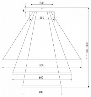 Подвесной светильник Eurosvet Collars 90264/3 белый в Новом Уренгое - novyy-urengoy.mebel24.online | фото 8