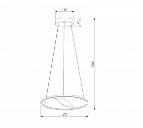 Подвесной светильник Eurosvet Occhio 40026/1 LED серый в Новом Уренгое - novyy-urengoy.mebel24.online | фото 5