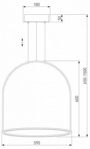 Подвесной светильник Eurosvet Over 90323/1 белый в Новом Уренгое - novyy-urengoy.mebel24.online | фото 4
