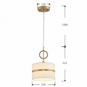Подвесной светильник Favourite Mateo 2634-1P в Новом Уренгое - novyy-urengoy.mebel24.online | фото 4