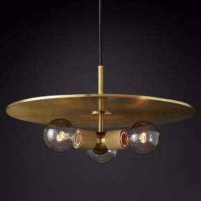Подвесной светильник Imperiumloft Rh Utilitaire Disk Triple Pendant 40.2339 в Новом Уренгое - novyy-urengoy.mebel24.online | фото