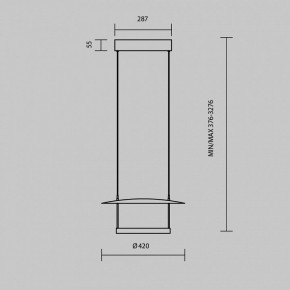 Подвесной светильник Maytoni Ambience MOD280PL-L23B3K1 в Новом Уренгое - novyy-urengoy.mebel24.online | фото 4