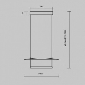 Подвесной светильник Maytoni Ambience MOD280PL-L30B3K1 в Новом Уренгое - novyy-urengoy.mebel24.online | фото 4