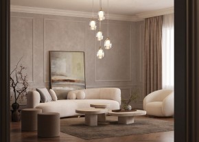 Подвесной светильник Maytoni Aura MOD016PL-05BS в Новом Уренгое - novyy-urengoy.mebel24.online | фото 4