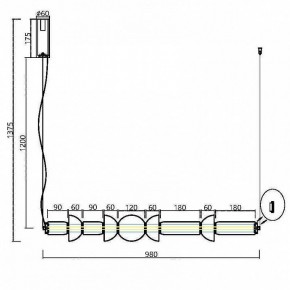 Подвесной светильник Maytoni Cosmo MOD210PL-L39B3K в Новом Уренгое - novyy-urengoy.mebel24.online | фото 6