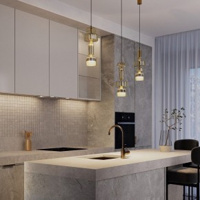 Подвесной светильник Maytoni Level MOD253PL-L18BS3K3 в Новом Уренгое - novyy-urengoy.mebel24.online | фото 3