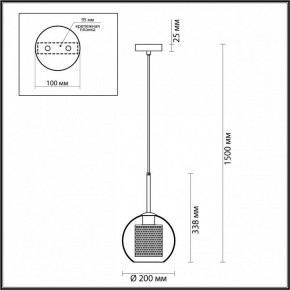 Подвесной светильник Odeon Light Clocky 4939/1 в Новом Уренгое - novyy-urengoy.mebel24.online | фото 4