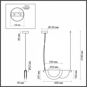 Подвесной светильник Odeon Light Colle 4358/20L в Новом Уренгое - novyy-urengoy.mebel24.online | фото 5