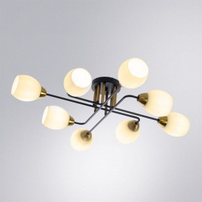 Потолочная люстра Arte Lamp Andrea A8141PL-8BK в Новом Уренгое - novyy-urengoy.mebel24.online | фото 2