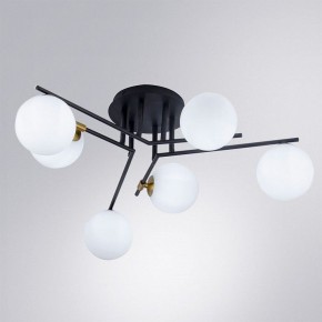 Потолочная люстра Arte Lamp Gemini A2243PL-6BK в Новом Уренгое - novyy-urengoy.mebel24.online | фото 2