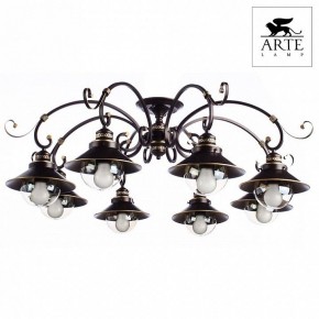 Потолочная люстра Arte Lamp Grazioso A4577PL-8CK в Новом Уренгое - novyy-urengoy.mebel24.online | фото 2